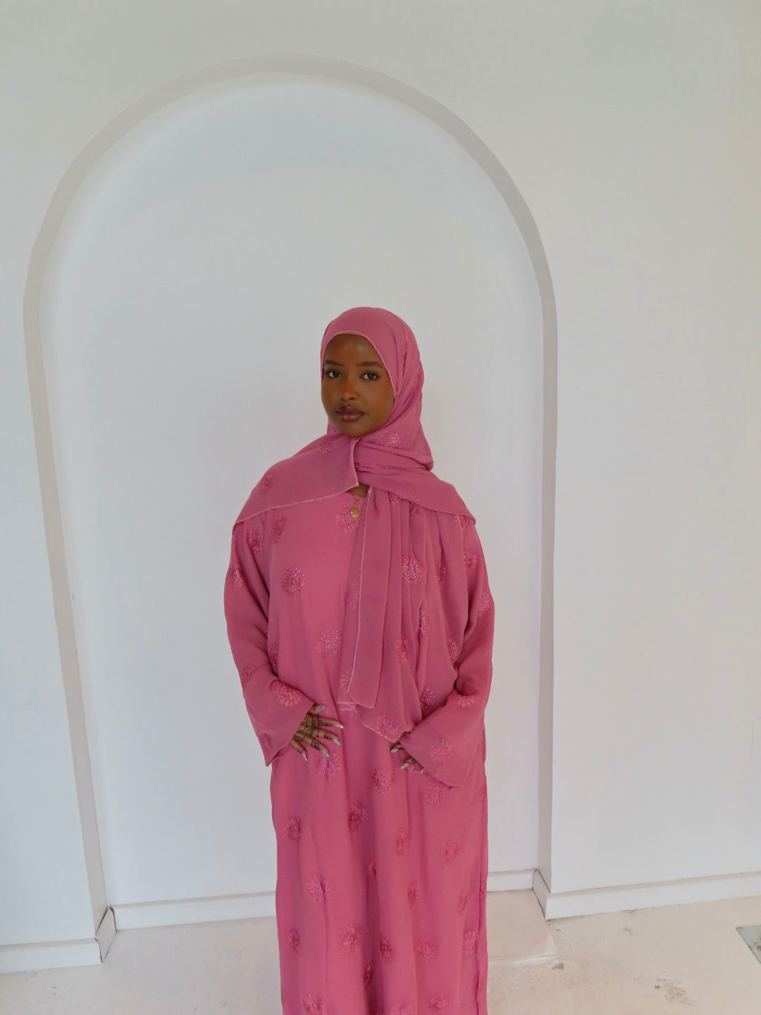 Yara Closed Embellished Abaya