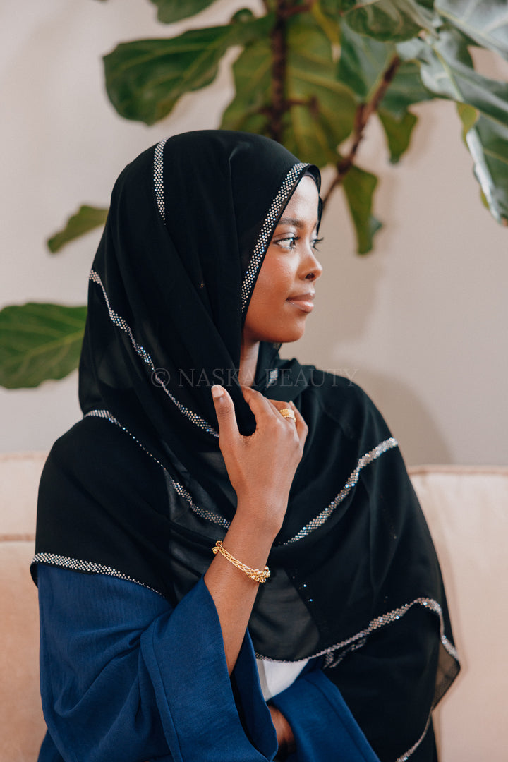 Rhinestone hijab