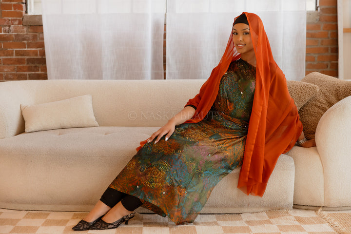 Silk Harir Set (half bac)