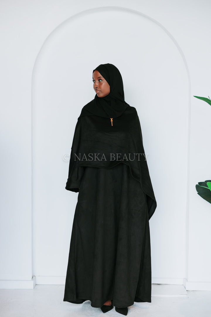 Suede Cloak Abaya