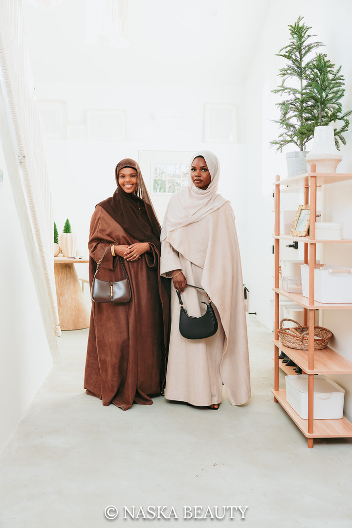 Suede Cloak Abaya