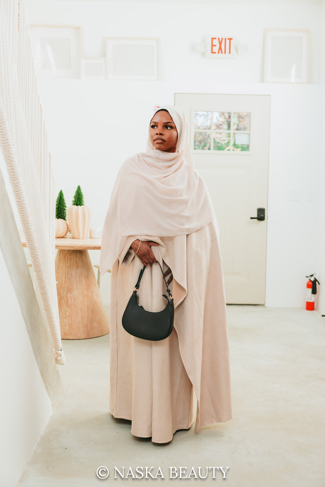 Suede Cloak Abaya