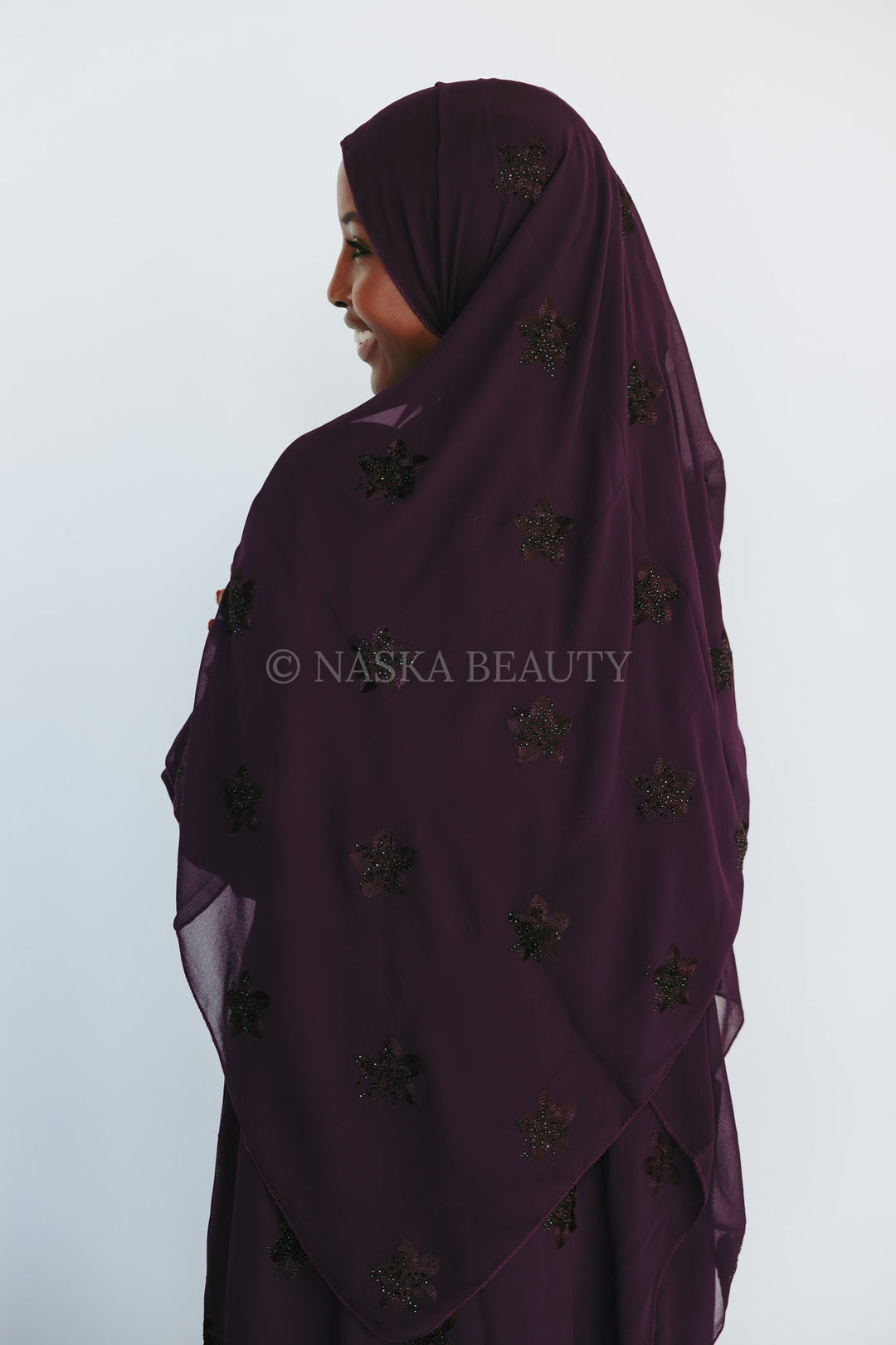 Floral Embellished Abaya