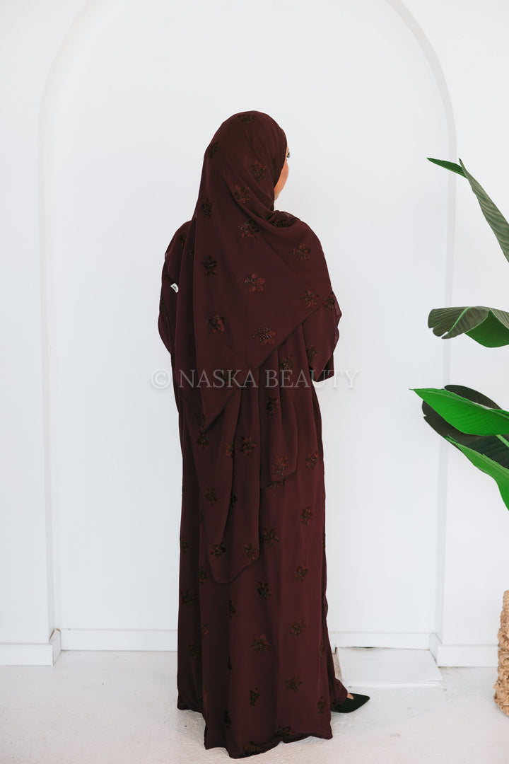 Floral Embellished Abaya