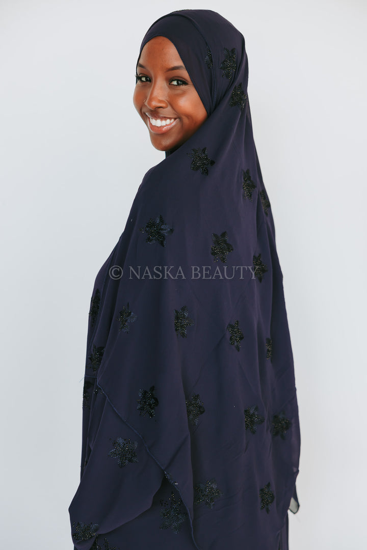 Floral Embellished Abaya