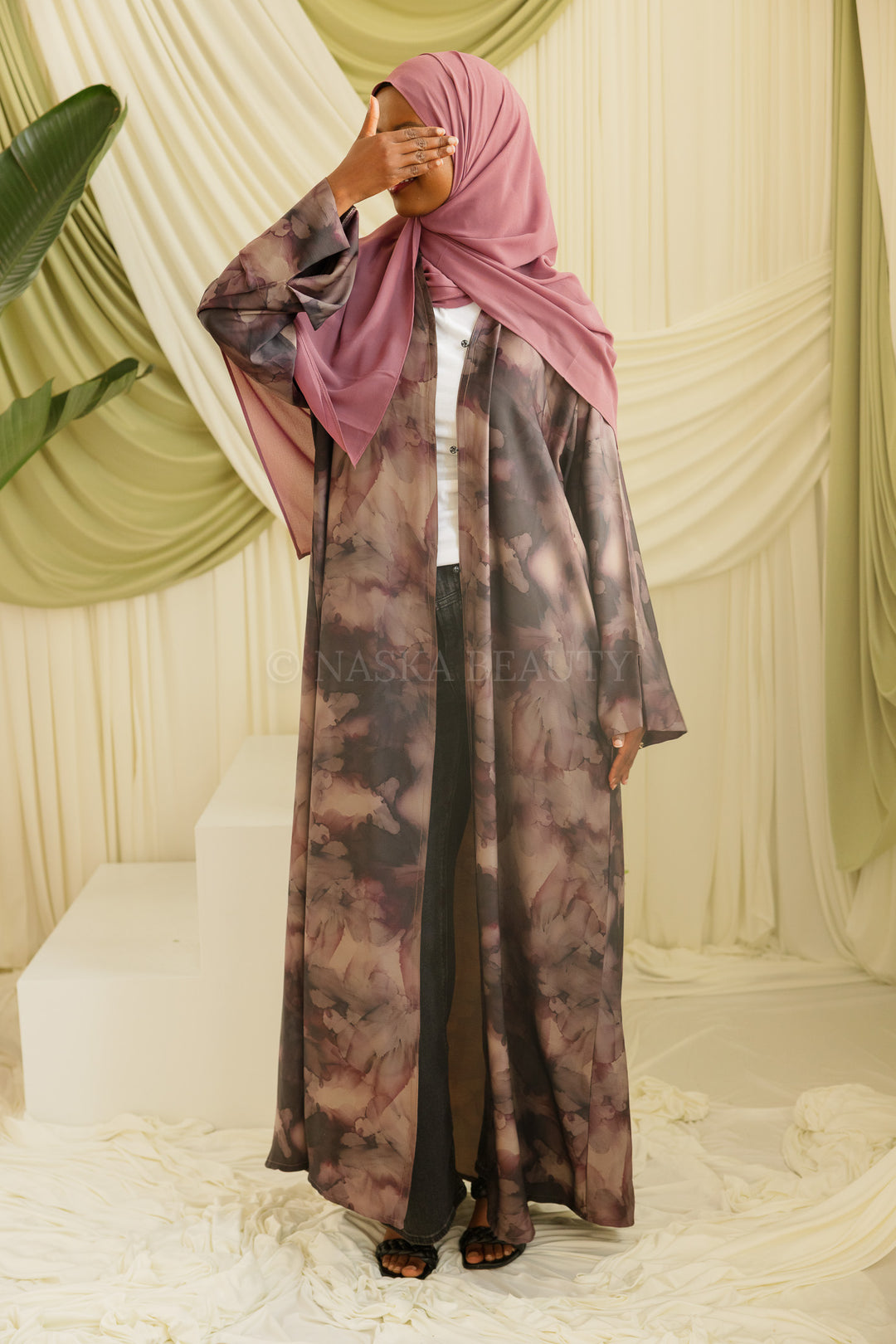 Yara Printed Abaya