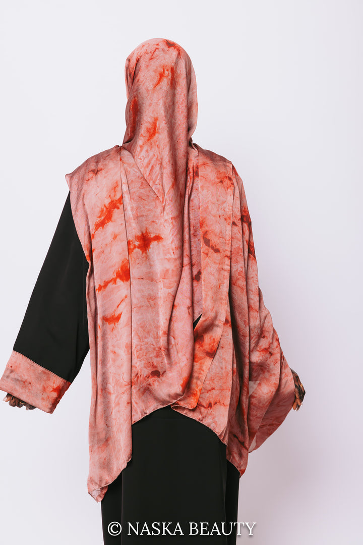 Cuff Printed Abaya Set