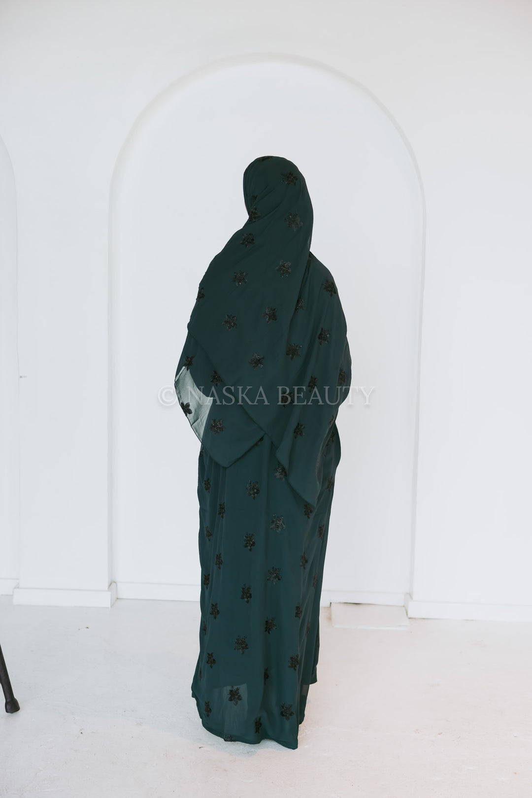 Floral Embellished Abaya