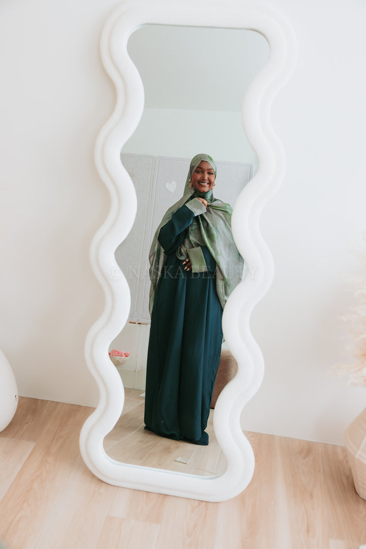 Cuff Printed Abaya Set