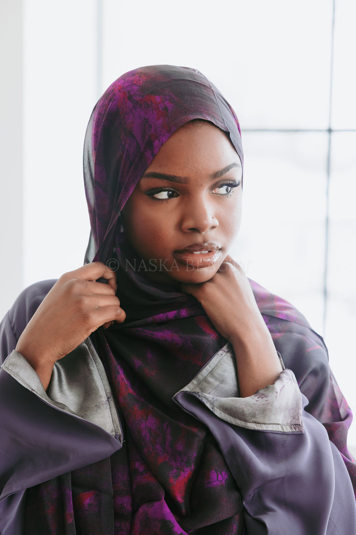 Maxi printed hijab