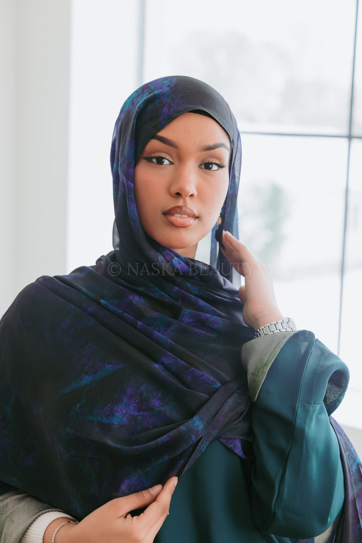 Maxi printed hijab