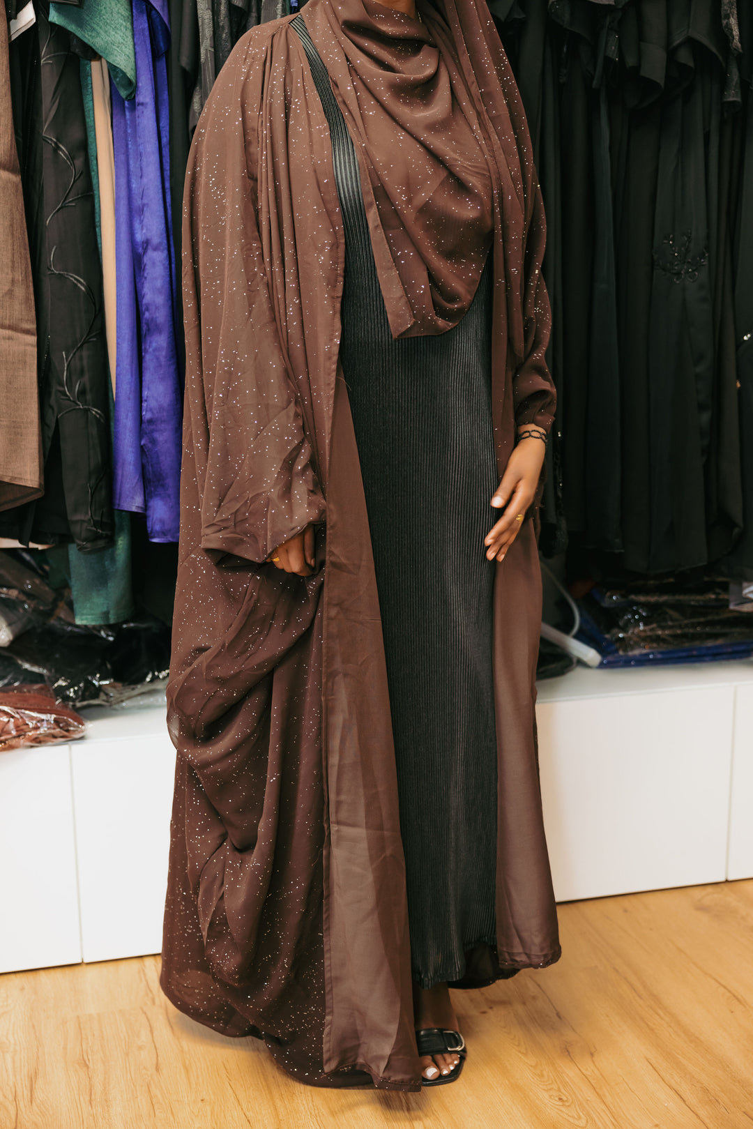 Shimmer Abaya