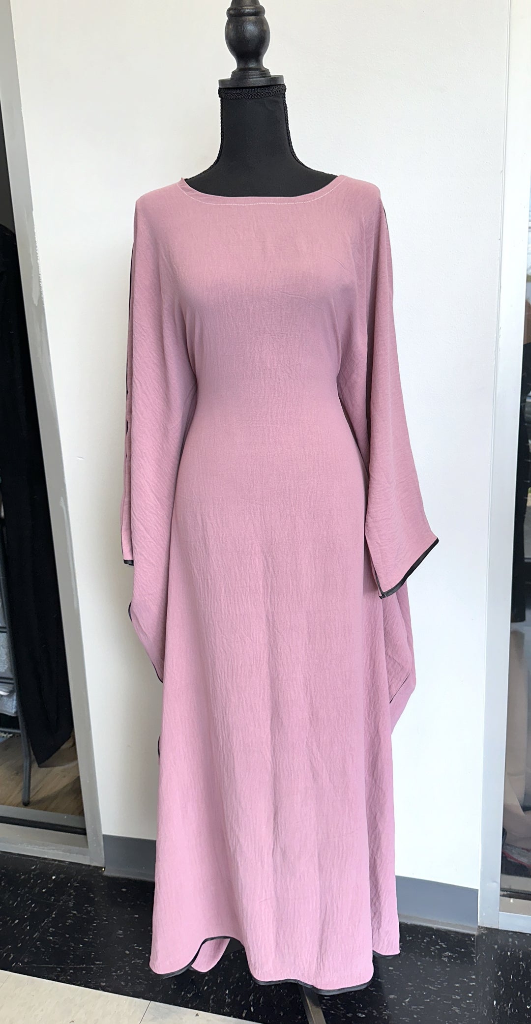 Butterfly closed abaya