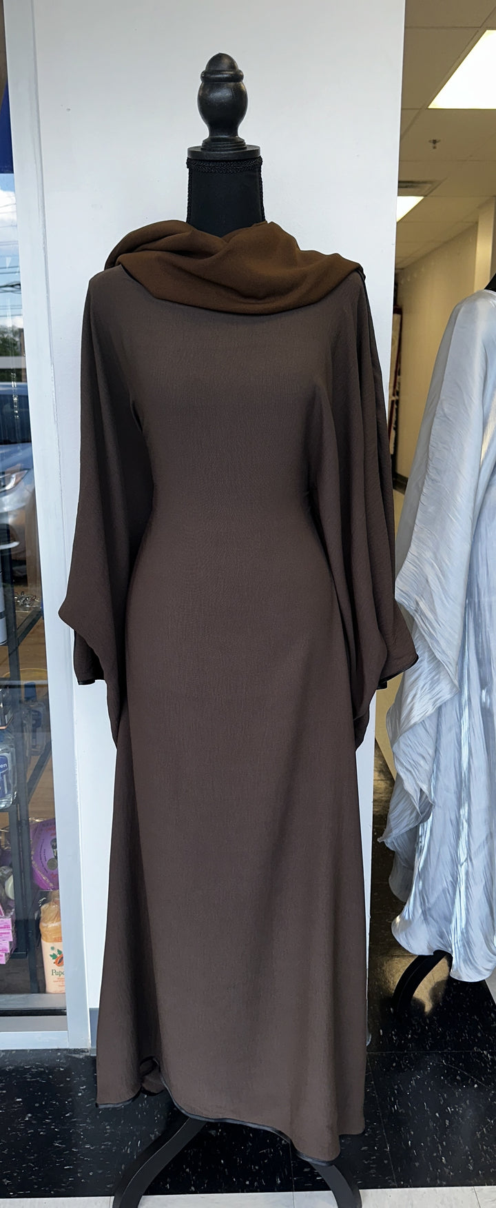 Butterfly closed abaya