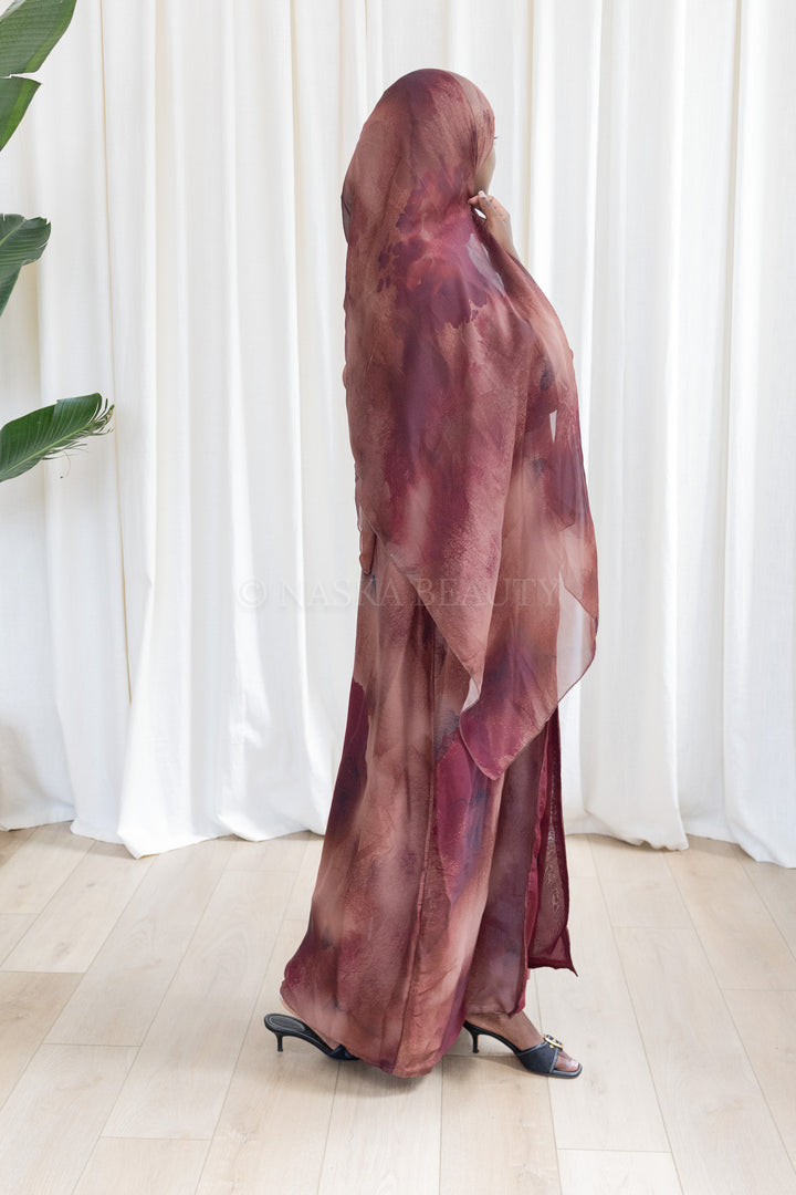 Water Color Abaya Sets