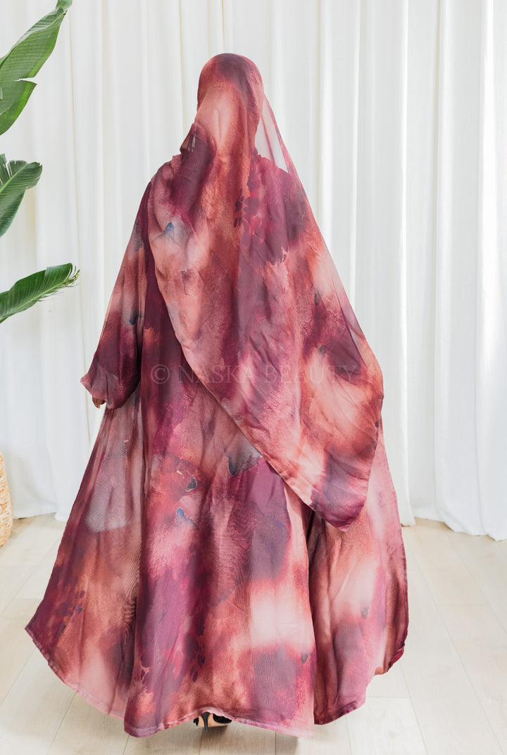 Water Color Abaya Sets