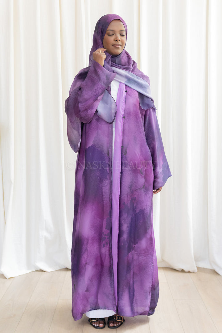 Water Color Abaya Sets