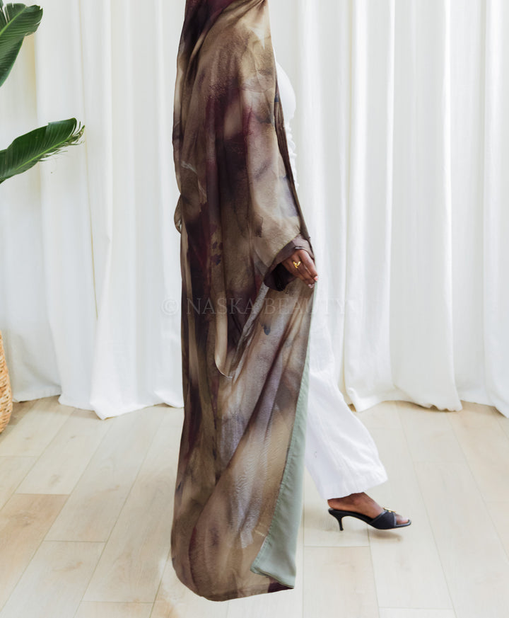 Water Color Abaya Sets