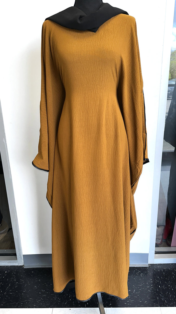 Butterfly closed abaya
