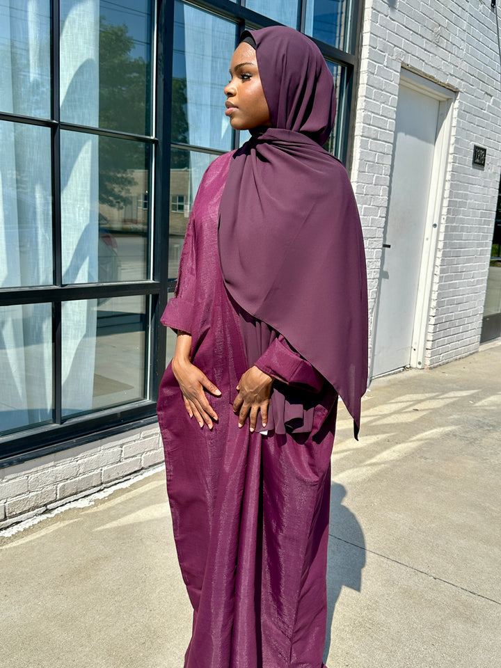 Amal Linen Abaya