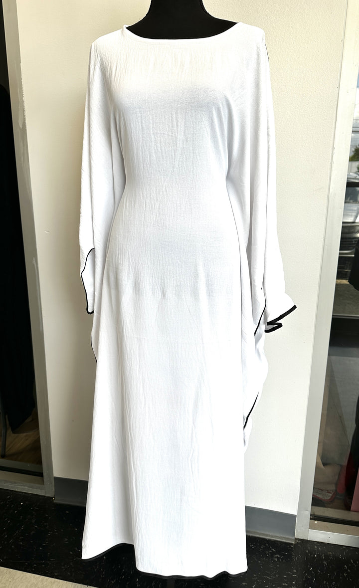 Butterfly closed abaya