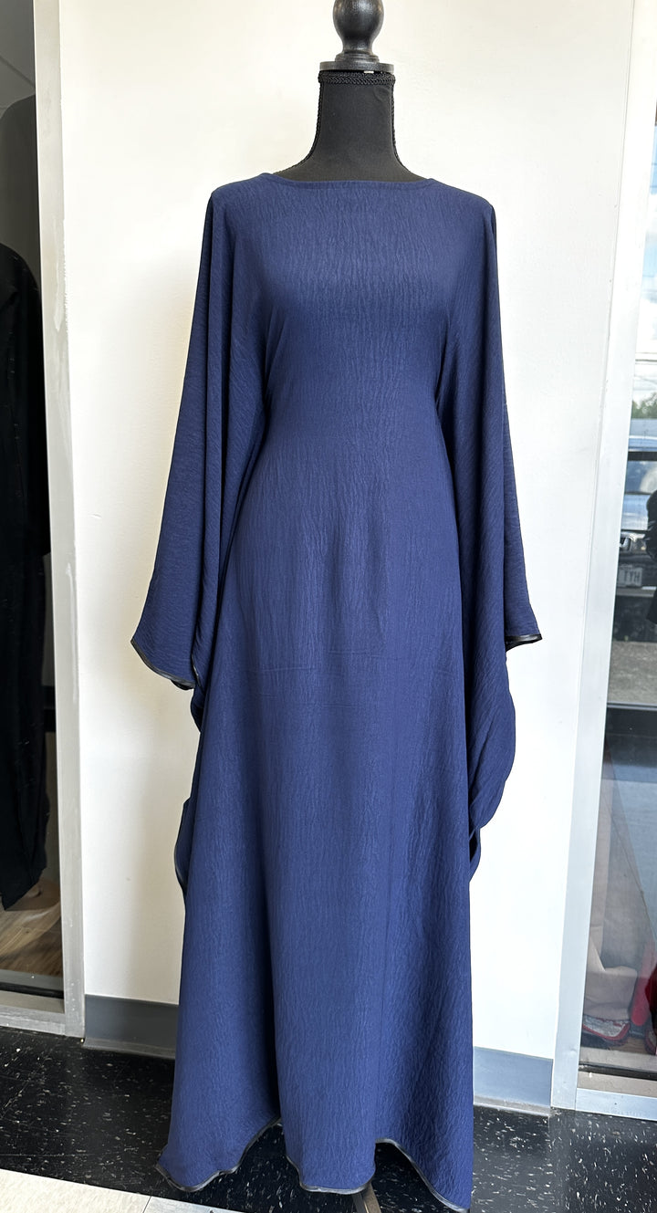 Butterfly closed abaya