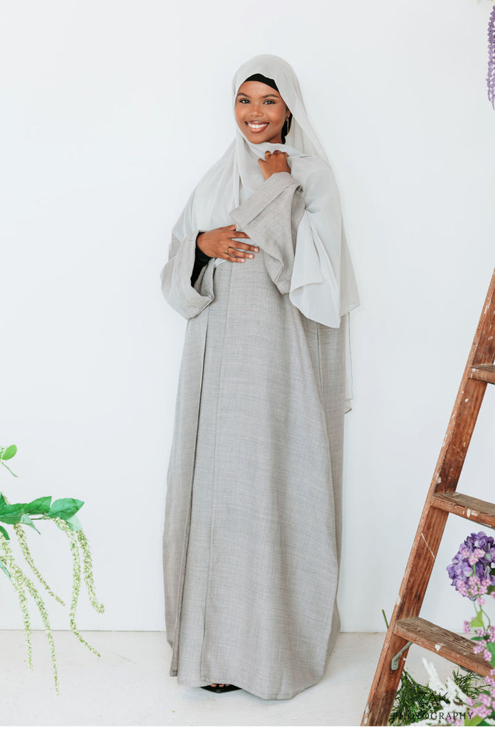 Linen abaya sets
